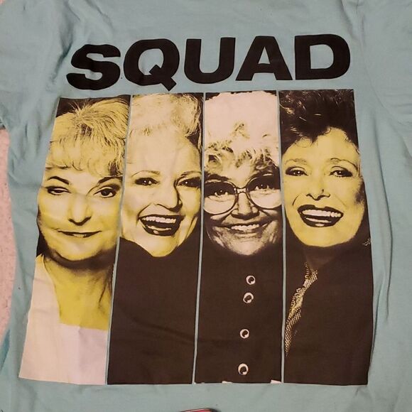 The Golden Girls Women's Squad Officially Licensed Celadon Green T-Shirt - Picture 2 of 9